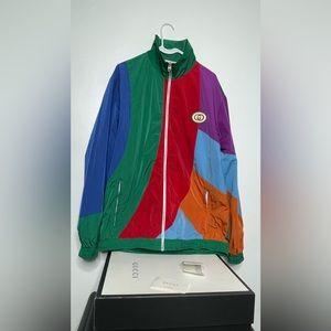 Gucci Multicolor Waterproof nylon jacket